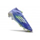 Bota adidas F50 Elite Mid FG Violeta Tone Limón Lúcido Morado Rush