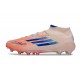 Bota adidas F50 Elite Mid FG Naranja Azul