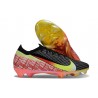 Nike Zoom Mercurial Vapor XVI Elite FG X VINI JR Negro Dynamic Amarillo Verde Spark Brt Carmesí