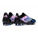 Tacos de Futbol adidas F50 Elite Laceless FG Negro Rosa Azul