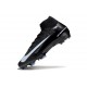 Nike Zoom Mercurial Superfly X Elite FG Negro Hielo Azul