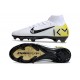 Nike Zoom Mercurial Superfly X Elite FG Blanco Negro Amarillo