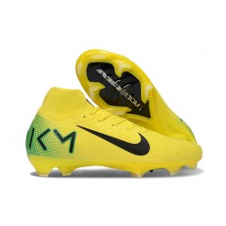 Nike Zoom Mercurial Superfly X Elite FG Amarillo Verde Negro