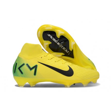 Nike Zoom Mercurial Superfly X Elite FG Amarillo Verde Negro