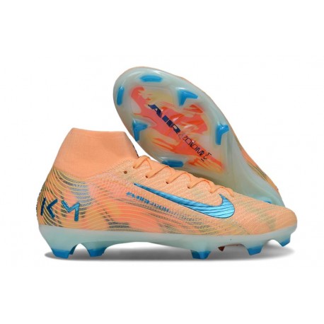 Nike Zoom Mercurial Superfly X Elite FG KM Naranja Azul