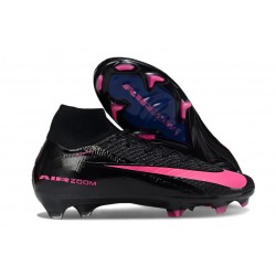 Nike Zoom Mercurial Superfly X Elite FG Negro Rosa