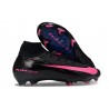 Nike Zoom Mercurial Superfly X Elite FG Negro Rosa