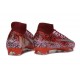 Nike Zoom Mercurial Superfly X Elite FG Rojo Plateada