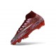 Nike Zoom Mercurial Superfly X Elite FG Rojo Plateada
