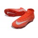 Nike Zoom Mercurial Superfly X Elite FG Rojo Blanco