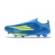 adidas F50+ Elite Sin Cordones FG MESSI Azul Royal Amarillo Solar Semi Azul Burst