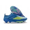 adidas F50+ Elite Sin Cordones FG MESSI Azul Royal Amarillo Solar Semi Azul Burst