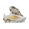 adidas F50+ Elite Sin Cordones FG Blanco Dorada