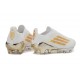 adidas F50+ Elite Sin Cordones FG Blanco Dorada