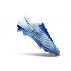 Zapatos de Fútbol Nike Mercurial Vapor 17 Elite FG Azul Plateado