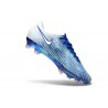 Zapatos de Fútbol Nike Mercurial Vapor 17 Elite FG Azul Plateado