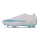 Zapatos de Fútbol Nike Mercurial Vapor 17 Elite FG Blanco Azul