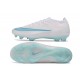 Zapatos de Fútbol Nike Mercurial Vapor 17 Elite FG Blanco Azul