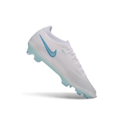 Zapatos de Fútbol Nike Mercurial Vapor 17 Elite FG Blanco Azul