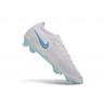 Zapatos de Fútbol Nike Mercurial Vapor 17 Elite FG Blanco Azul
