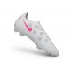 Zapatos de Fútbol Nike Mercurial Vapor 17 Elite FG Blanco Rosa