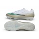 Zapatos de Fútbol Nike Mercurial Vapor 17 Elite FG Blanco Brillo verde Mtlc Dorado
