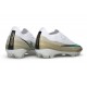Zapatos de Fútbol Nike Mercurial Vapor 17 Elite FG Blanco Brillo verde Mtlc Dorado