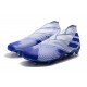 adidas Botas de fútbol Nemeziz 19+ FG Blanco Azul