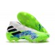 adidas Botas de fútbol Nemeziz 19+ FG Blanco Verde Azul