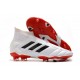 adidas Predator Mania 19+FG ADV - Blanco Rojo Negro