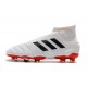 adidas Predator Mania 19+FG ADV - Blanco Rojo Negro