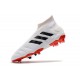 adidas Predator Mania 19+FG ADV - Blanco Rojo Negro