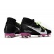 Zapatillas de Fútbol Nike Mercurial Superfly VII Elite FG Negro Violeta Blanco