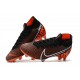 Nike Mercurial Superfly VII Elite FG Negro Blanco Hyper Crimson