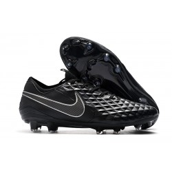 Nike Tiempo Legend 8 Elite FG Botas de Fútbol Negro