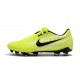 Zapatillas de Fútbol Nike Phantom VNM Elite FG Amarillo Fluorescente