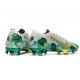 Mbappe Nike Mercurial Vapor 13 Elite FG Zapatilla -Gris Verde Oro