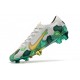 Mbappe Nike Mercurial Vapor 13 Elite FG Zapatilla -Gris Verde Oro