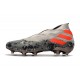 adidas Botas de fútbol Nemeziz 19+ FG Gris Naranja Chalk