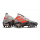 adidas Botas de fútbol Nemeziz 19+ FG Gris Naranja Chalk