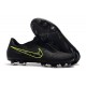 Zapatillas de Fútbol Nike Phantom VNM Elite FG Negro Amarillo Fluorescente