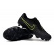 Zapatillas de Fútbol Nike Phantom VNM Elite FG Negro Amarillo Fluorescente