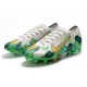 Nike Mercurial Vapor 13 Elite AG-PRO Mbappe Gris Dorado Metalizado Verde