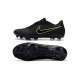 Zapatillas de Fútbol Nike Phantom VNM Elite FG Negro Amarillo Fluorescente