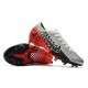 Nike Mercurial Vapor 13 Elite AG-PRO Neymar Cromado Negro Rojo Platino