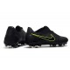 Zapatillas de Fútbol Nike Phantom VNM Elite FG Negro Amarillo Fluorescente