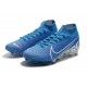 Nike Mercurial Superfly 7 Elite AG-PRO Azul Blanco