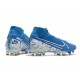 Nike Mercurial Superfly 7 Elite AG-PRO Azul Blanco