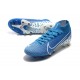 Nike Mercurial Superfly 7 Elite AG-PRO Azul Blanco