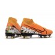 Zapatillas Nike Mercurial Superfly 7 Elite SG-PRO Naranja Blanco